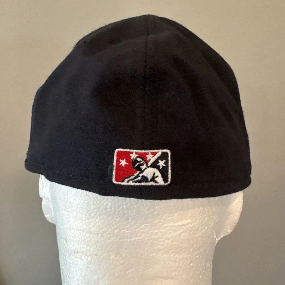 Toledo Mud Hens New Era Fitted Baseball Hat Cap; 59Fifty Sz 7 1/4 Clean; Minors